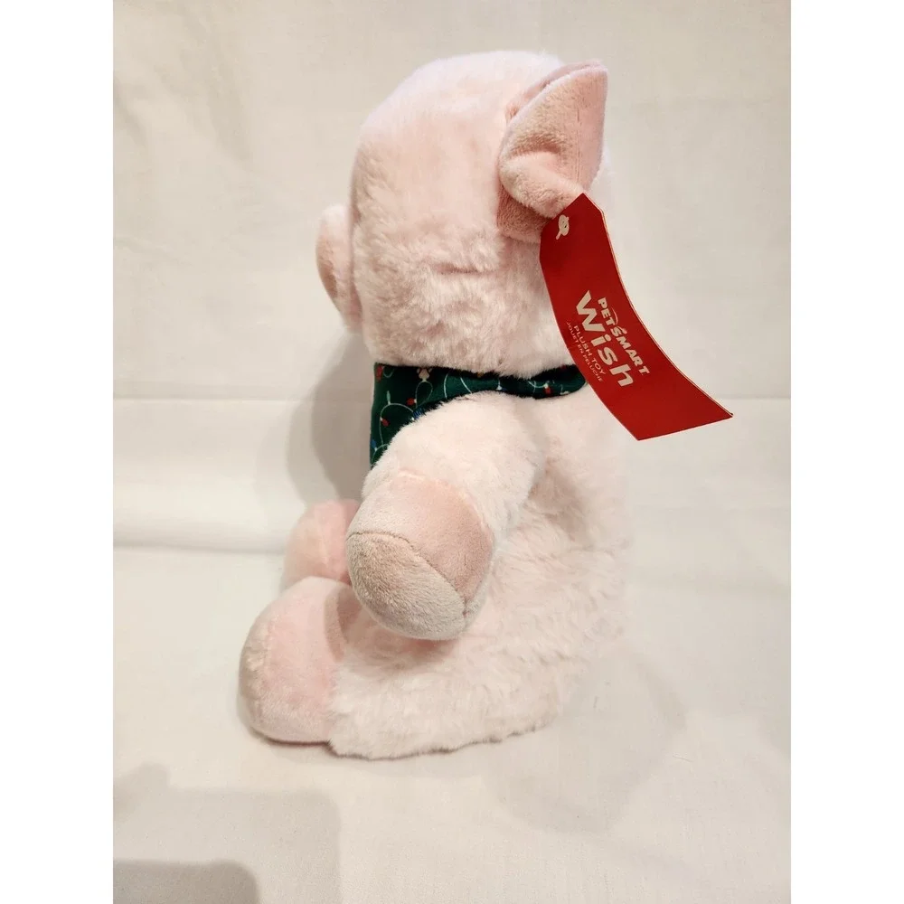 PetSmart Plush Dog Toy Wish the Pig Squeaker in belly 12